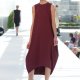 maroon bottle dress