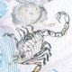 zjawiskowa chusta vintage zodiak printy