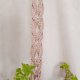 Kwietnik Makrama Triss 70 cm- beżowy
