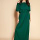 Długa sukienka hiszpanka - SUK200 zielona