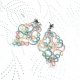 Kolczyki Baroque Lace Pastel
