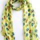 Silk fruit scarf