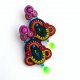 Kolczyki soutache - wielobarwne