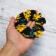 Pela' SCRUNCHIE Sunflower | czarna w kwiaty