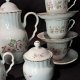 Serwis Wawel porcelana sygnowana na 6 osób duże filiżanki