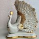 Rzadkość! Limoges France & Swarovski ❀ڿڰۣ❀ Paw symbol odrodzenia i zmartwychwstania