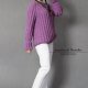 Sweter wrzosowy