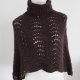 EXCLUSIVE poncho SCARF wool angora