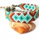 Drzewo eukaliptusowe - aztecka bransoletka etniczna