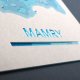 Zaproszenie kartka pocztówka z jeziorem Mamry