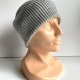 Beanie czapka z wełny merino VARELLA 100% Baby Merino 22 Jasny Szary - od ręki