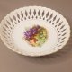 Porcelanowy Kolekcjonerski Talerz Patera Misa koszyk Owoce