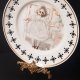Porcelanowy Kolekcjonerski Talerz B&G Copenhagen ,Carl Larsson" PORTRET AF INGA-MARIA THIEL"