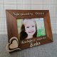Drewniana, personalizowana Ramka na zdjęcia Dzień Babci i Dziadka