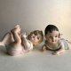 Bisque Porcelain Big Piano Baby Figurine ❀ڿڰۣ❀