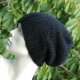 100% WOOL * UNISEX * KLASYK :) ZIMOWA WEŁNIANA CZAPKA * CZARNA