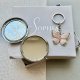 Sophia Butterfly Gift Collection - Emalii czar ❤ Biżuteryjny komplet, lusterko i breloczek ❤