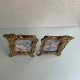 French Vintage Pictures Frame - dwie ramki ❀ڿڰۣ❀ Dama i motywy florystyczne ❀ڿڰۣ❀ Bardzo poszukiwany motyw.