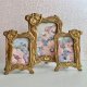 French Vintage Pictures Frame - dwie ramki ❀ڿڰۣ❀ Dama i motywy florystyczne ❀ڿڰۣ❀ Bardzo poszukiwany motyw.