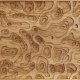 Drewniany panel ścienny 3D, drewno dębowe, 50cm x 35cm