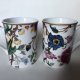 Anthina inspired by William Morris set of 2 mugs Leonardo collection lesser & Pavey porcelanowe kubki w oryginalnym opakowaniu nowe