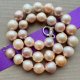 Wyjątkowe! ❤ Honora Pearl 12-14mm Cultured Ming Pastel Colored Necklace, Sterling Silver - Duże naturalne perły - Czar i elegancja z natury ❤