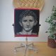Wyjątkowy fotel obrotowy z lat 60-tych.