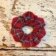 Pela' SCRUNCHIE Cozy czerwona w kratkę