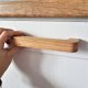 Uchwyt do mebli, drewniany, z drewna, dąb 160mm, do kuchni, rustykalne, boho uchwyty meblowe
