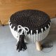 Stołek w stylu skandynawskim/taboret/pufa