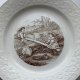 Muzealna patera! ❤ Antique Staffordshire England  1830 rok. ❤ Child's Pearlware Plate ❤ Talerz ozdobny