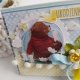 Niedźwiedź - kartka na urodziny, roczek