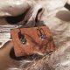 CERAMICZNE KOLCZYKI MALACHITOWE sztyfty ze stali szlachetnej  WYJĄTKOWA  BIŻUTERIA KOLOROWA niebieskie wkrętki srebrne malachit GAIA-CERAMIKA