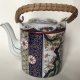 Imari style duży porcelanowy herbaciany dzbanek oryginalny bogato zdobiony