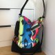 Torba hobo XXL - print graffiti