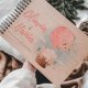 Album na zdjęcia "KRÓLICZKI W BALONIKU" chrzest roczek personalizowany