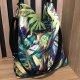 Torba hobo XXL - print monstera