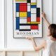 Plakat Mondrian Color Composition - plakat 40x50 cm