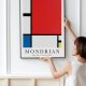 Plakat Mondrian Red Composition - plakat 40x50 cm