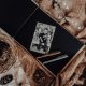 Pamiątka chrztu album na zdjęcia żyrafka personalizowany