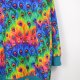 Bluza Spring Hoodie - FUNNY RAINBOW PEACOCK