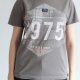 T-shirt vintage szary z printem Jack&Jones unisex damski męski