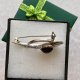 Danish Art Nouveau 830 Silver Pin Brooch ❀ڿڰۣ❀ Secesyjna broszka z początku XXw.