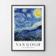 Plakat Van Gogh The Starry Night - format 30x40 cm