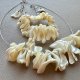 Modern Art Jewelry ❤ Zjawiskowy włoski design - Srebro i masa perłowa ❤ Komplet, naszyjnik, bransoletka i kolczyki ❤