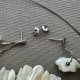 Modern Art Jewelry ❤ Zjawiskowy włoski design - Srebro i masa perłowa ❤ Komplet, naszyjnik, bransoletka i kolczyki ❤