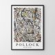 Plakat Pollock Watery Paths - format 50x70 cm