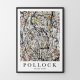 Plakat Pollock Watery Paths - format 40x50 cm
