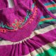 Kolorowa bluzka Next, paski, boho, haft, S