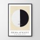 Plakat Hilma af Klint In the earthly life no. 3 - format 40x50 cm